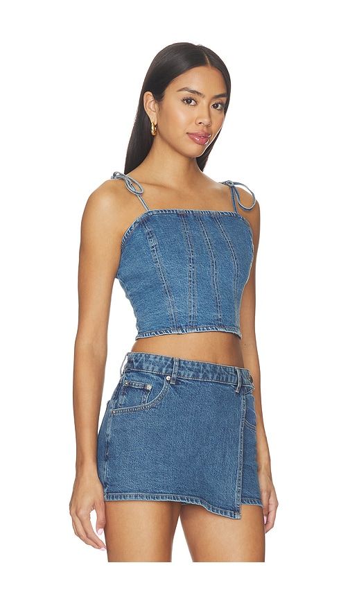 Meaghan Top in Blue. - size L (also in M, S, XL, XS) - Steve Madden - Modalova