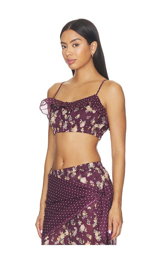 Rubie Top in Wine. - size L (also in M, S, XL, XS) - Steve Madden - Modalova