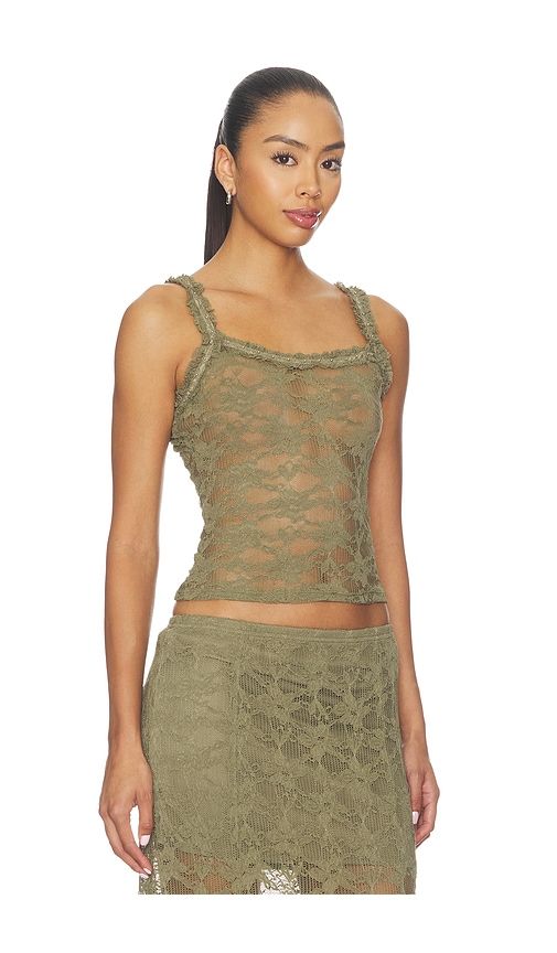 Mavee Knit Top in Green. - size L (also in M, S, XL, XS) - Steve Madden - Modalova