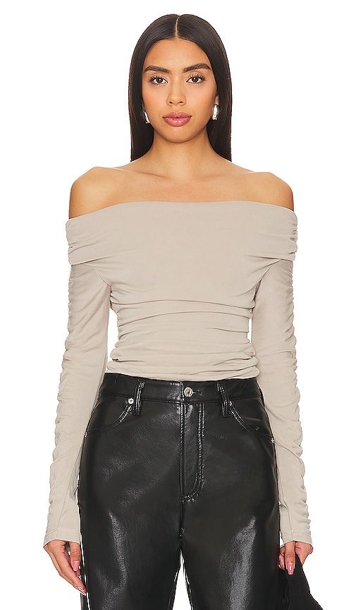 Jolie Bodysuit in Cream. - size S (also in XL, XS) - Steve Madden - Modalova
