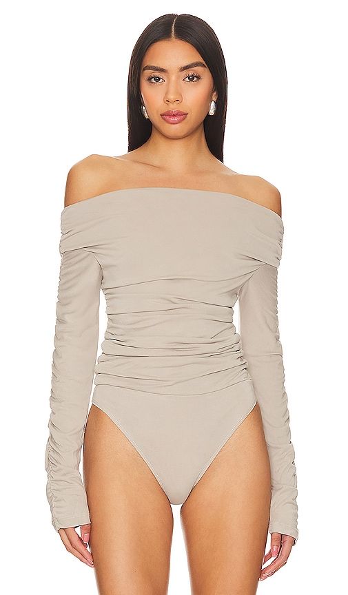 Jolie Bodysuit in Beige. - size S (also in XL, XS) - Steve Madden - Modalova