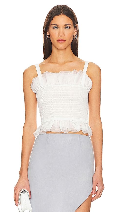 Rhiannon Top in White. - size L (also in XS) - Steve Madden - Modalova