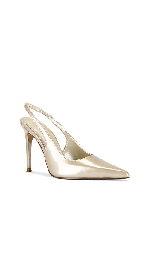 Reyes Slingback Pump in Metallic Neutral. - size 10 (also in 8.5) - Steve Madden - Modalova