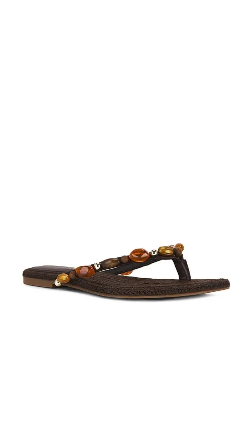 Marble Flip Flop in Brown. - size 10 (also in 7.5) - Steve Madden - Modalova