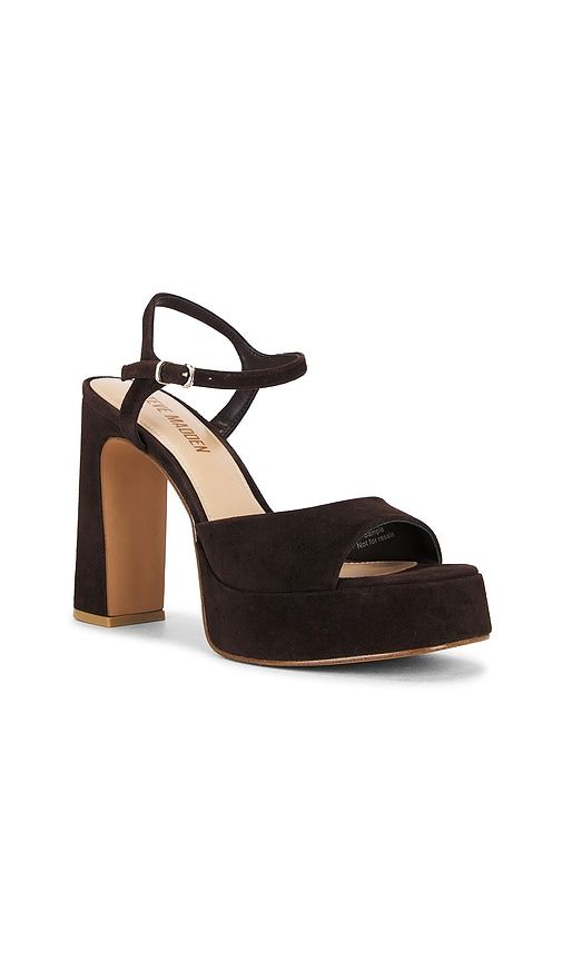 Liandra Sandal in Chocolate. - size 10 (also in 6, 7.5, 8, 8.5, 9, 9.5) - Steve Madden - Modalova