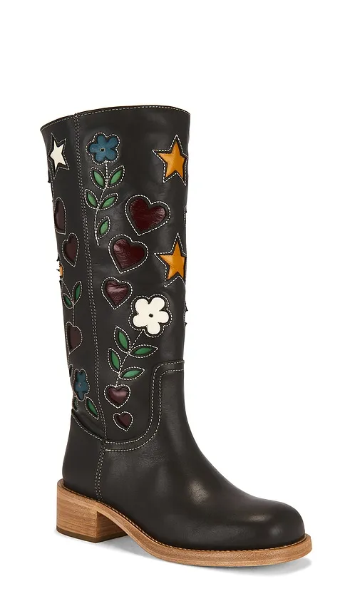 Riggs Floral Boot in . - size 10 (also in 5.5, 6, 6.5, 7, 7.5, 8, 8.5, 9) - Steve Madden - Modalova