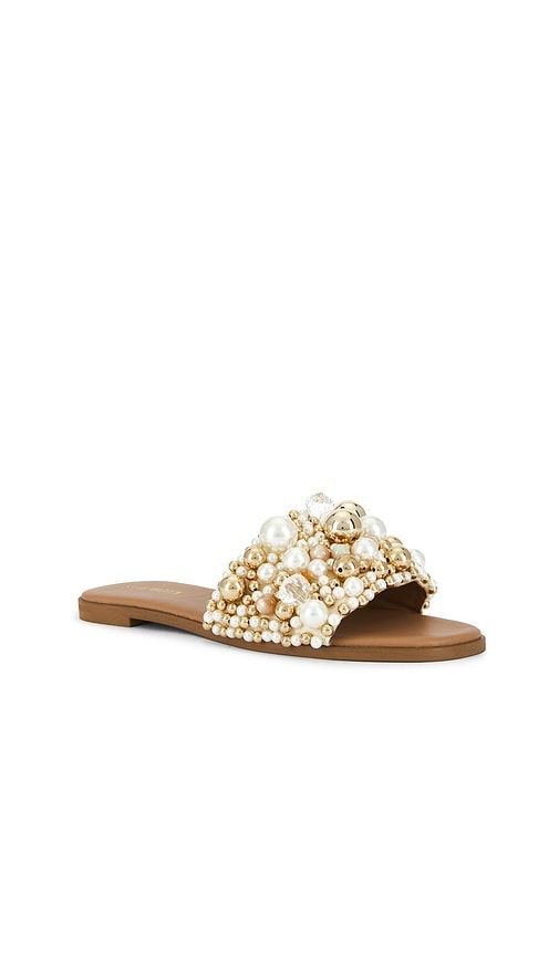 Klio Sandal in Orange,Beige. - size 6 (also in 6.5, 7, 7.5, 8, 8.5) - Steve Madden - Modalova