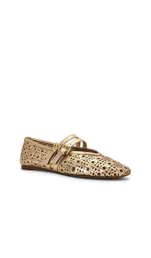 Lydia Mary Jane in Metallic Gold. - size 6 (also in 6.5, 7, 7.5, 8, 8.5, 9, 9.5, 10) - Steve Madden - Modalova