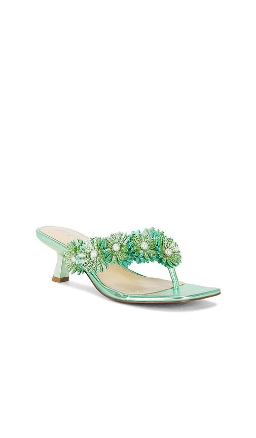 X Betsey Johnson Lesli Sandal in Green. - size 6 (also in 6.5, 7, 7.5, 8, 9) - Steve Madden - Modalova