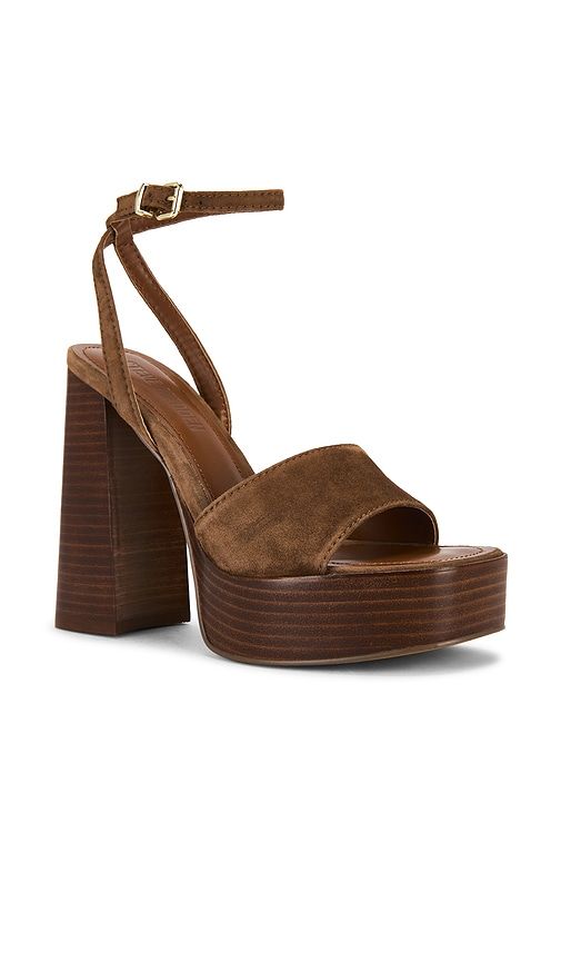 Floria Sandal in Brown. - size 10 (also in 7.5, 8, 8.5, 9, 9.5) - Steve Madden - Modalova