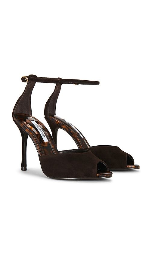 Phillipa Sandal in Multi in Chocolate. - size 10 (also in 6, 6.5, 7, 7.5, 8, 8.5, 9, 9.5) - Steve Madden - Modalova