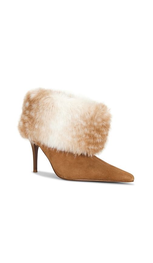 Enella Faux Fur Boot in Tan. - size 6 (also in 6.5, 7, 7.5, 8, 8.5, 9, 9.5, 10) - Steve Madden - Modalova