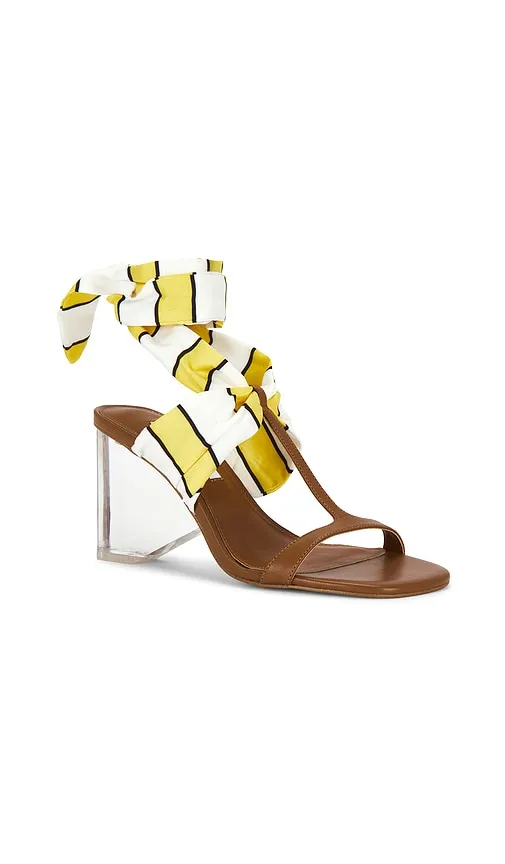 Sera Sandal in Yellow. - size 10 (also in 6, 7, 7.5, 8, 8.5, 9, 9.5) - Steve Madden - Modalova