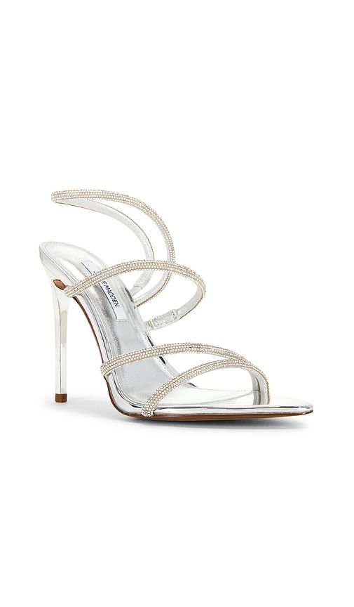 SYLO-R Sandal in Metallic , grey. - size 6 (also in 6.5, 7, 7.5, 8, 8.5, 9, 9.5, 10) - Steve Madden - Modalova