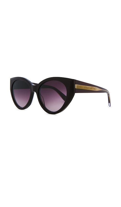 Edge Sunglasses in Burgundy - Stella McCartney - Modalova