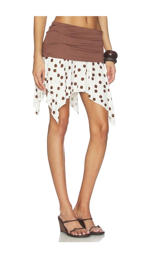 Susmie's Nina Dots Skirt in ,White - Susmies - Modalova