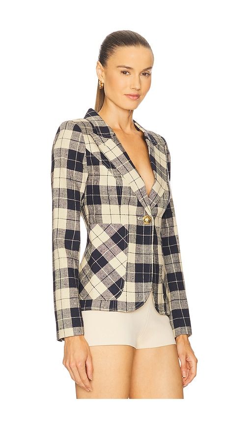 Patch Pocket Duchess Blazer in Navy. - size 0 (also in 6) - Smythe - Modalova