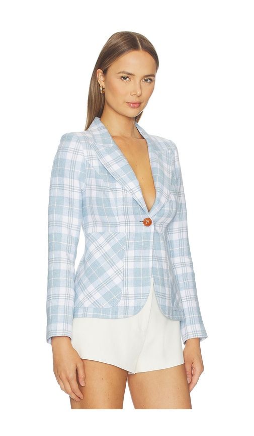 Patch Pocket Duchess Blazer in Baby Blue. - size 2 (also in 4) - Smythe - Modalova