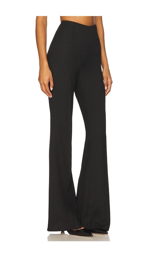 Pintuck Flare Pant in Black. - size 2 (also in 4, 6) - Smythe - Modalova