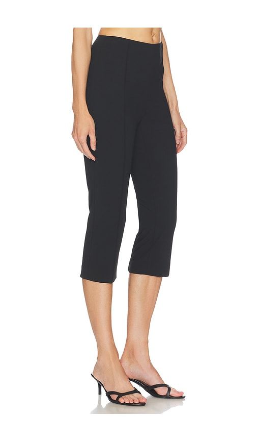 Pintuck Capri in Black. - size 00 (also in 2, 4, 6, 8) - Smythe - Modalova