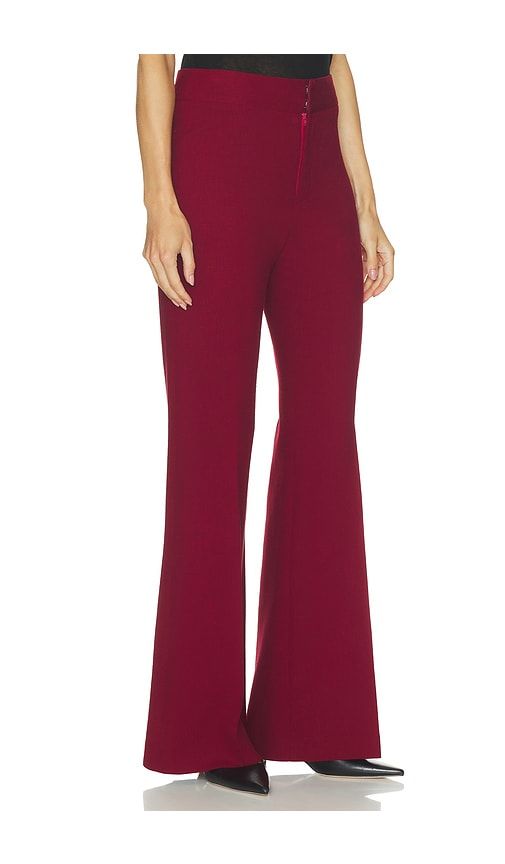 Classic Pant in Red. - size 0 (also in 2, 4) - Smythe - Modalova