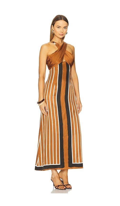 Ellery Dress in Brick. - size M (also in S, XS) - Sancia - Modalova