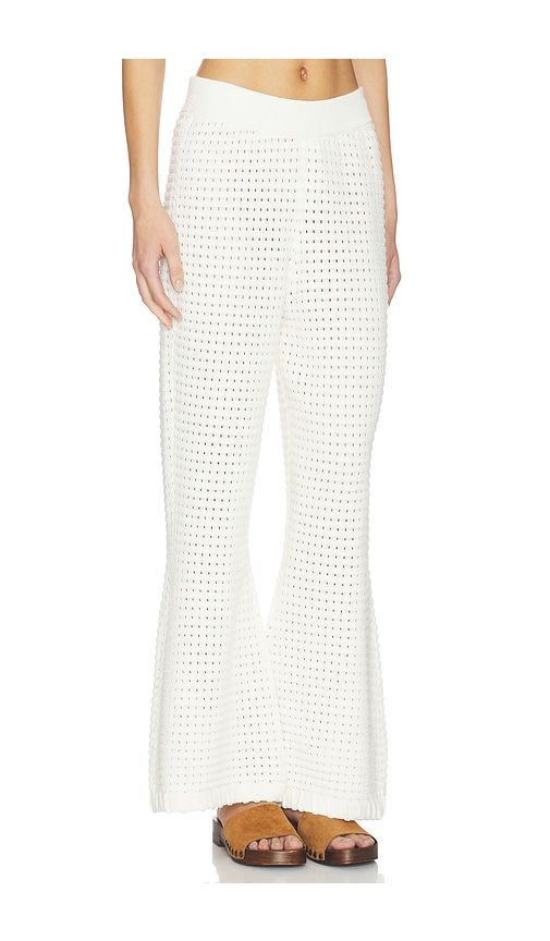 The Reid Knit Pants in White. - size L (also in M, S, XL, XS) - Sancia - Modalova