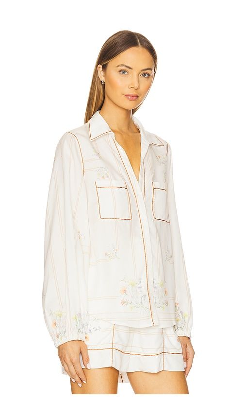 The Fiora Shirt in White. - size S (also in XS, M, L) - Sancia - Modalova