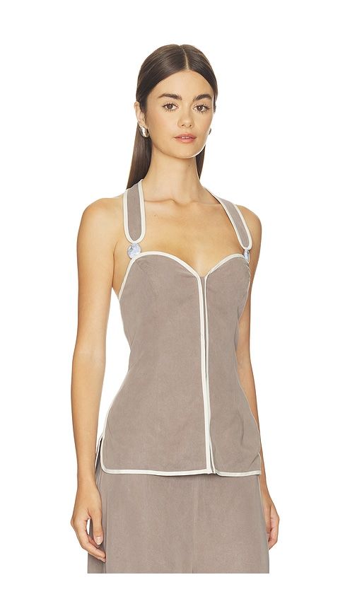 The Issy Top in Neutral. - size L (also in M, S, XL, XS) - Sancia - Modalova