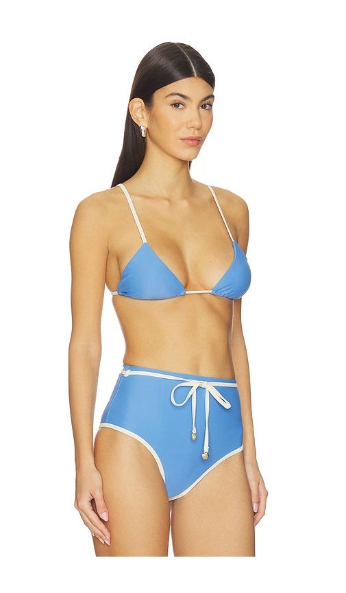 The Bailey Bikini Top in Blue. - size S (also in XS) - Sancia - Modalova