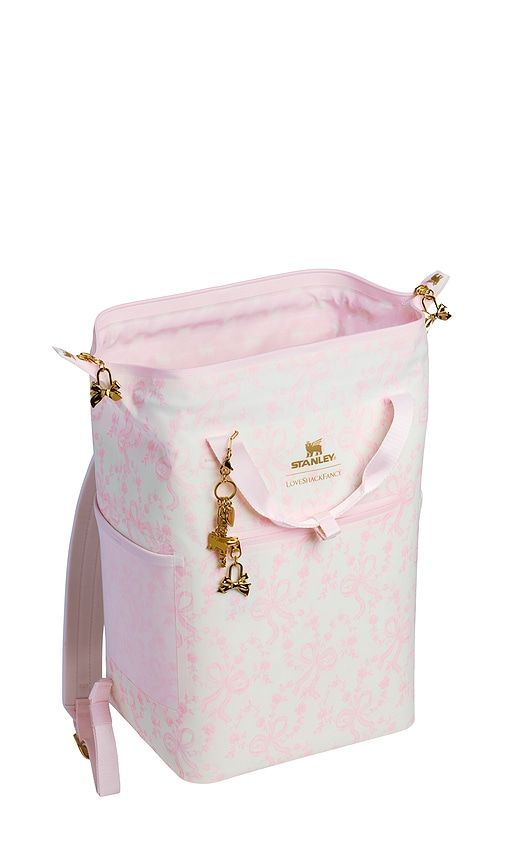 X LoveShackFancy The All-Day Madeleine Mini Cooler Backpack 14qt in Pink - STANLEY - Modalova