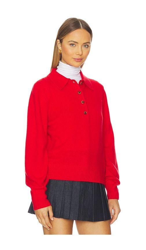 The Cashmere Polo in Red. - size M (also in XS) - Sold Out NYC - Modalova