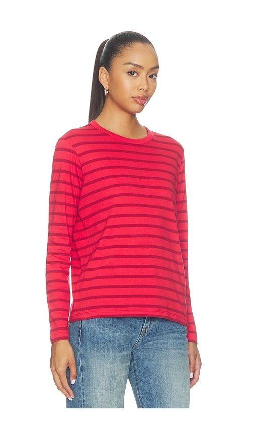 The Long Sleeve Perfect Tee in Red. - size L (also in M, S, XL, XS) - Sold Out NYC - Modalova