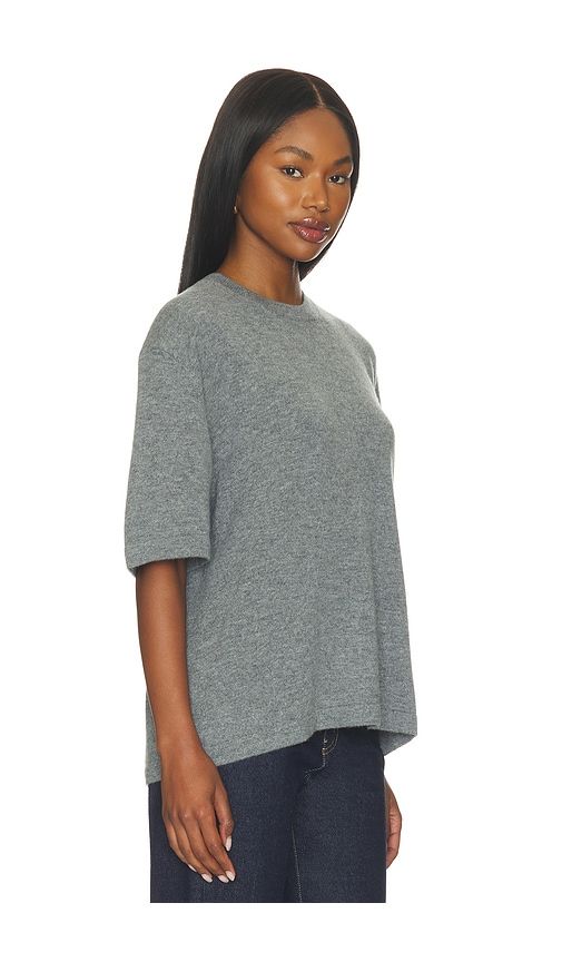 The Cashmere Oversized Tee in Grey. - size L (also in M, S, XS) - Sold Out NYC - Modalova