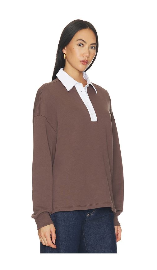 The Classic Rugby Polo in Chocolate. - size L (also in M, S, XS) - Sold Out NYC - Modalova