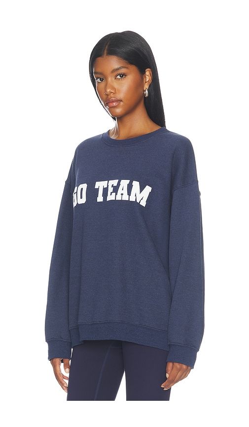 Go Team Oversized Crew Sweater in . - size L (also in M, S, XS) - Sunny Somewhere - Modalova
