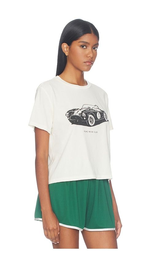 Miami Motor Club Everyday Tee in White. - size M (also in S, XS) - Sunny Somewhere - Modalova