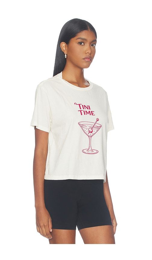 Tini Time Everyday Tee in White. - size L (also in M, S, XS) - Sunny Somewhere - Modalova