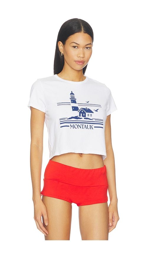 Montauk Lighthouse Tiny Tee in . - size L (also in M, S, XL, XS) - Sunny Somewhere - Modalova