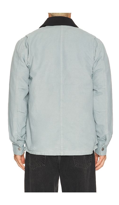 Sapally V Shirt Jacket in Blue. - size L (also in M, S, XL/1X) - SAMSOE SAMSOE - Modalova
