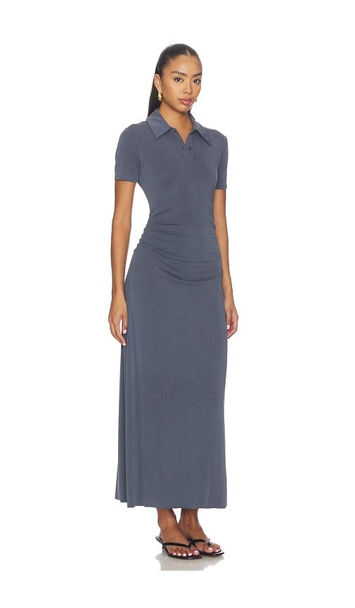 Sasun Polo Dress in Navy. - size S (also in XS, XXS) - SAMSOE SAMSOE - Modalova