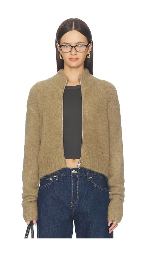 Sajeanne Cardigan in Brown. - size M (also in S, XS) - SAMSOE SAMSOE - Modalova