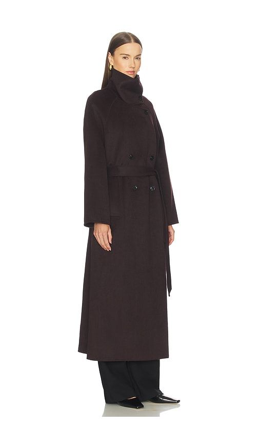 Sahanne Coat in Brown. - size L (also in M, S, XS) - SAMSOE SAMSOE - Modalova