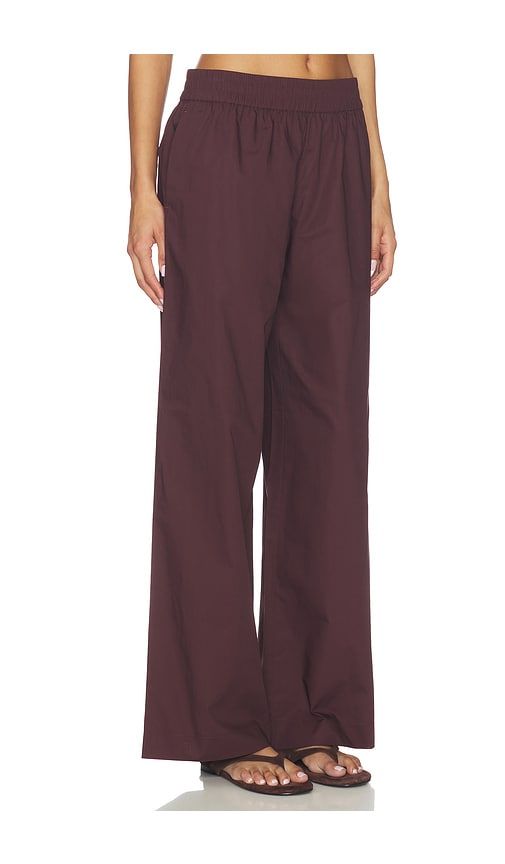 Sajulio Trousers in Burgundy. - size M (also in S, XS) - SAMSOE SAMSOE - Modalova