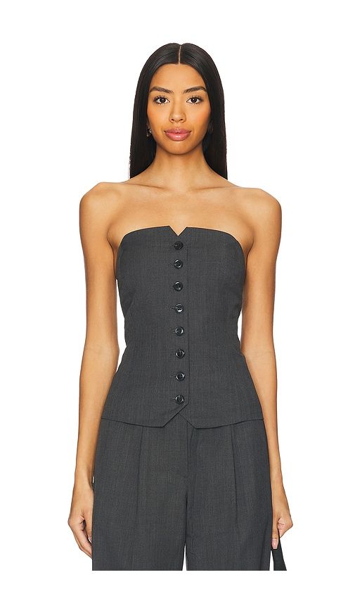 Saellen Top in Grey. - size L (also in M, S, XL) - SAMSOE SAMSOE - Modalova