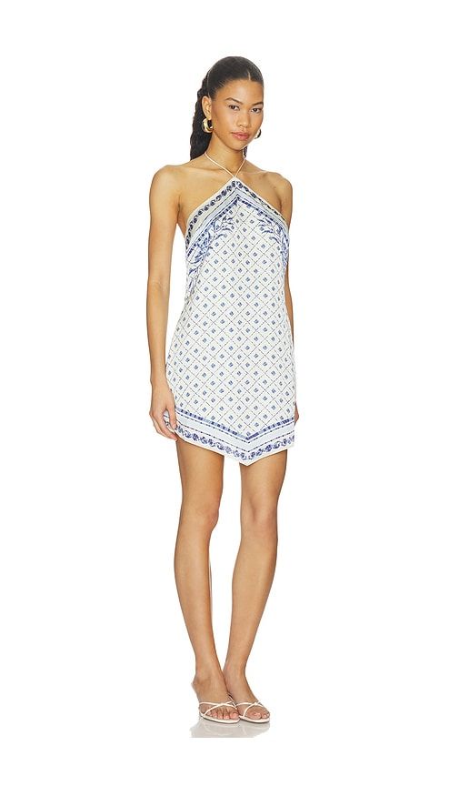 Amelie Mini Dress in Blue. - size L (also in M) - Shani Shemer - Modalova