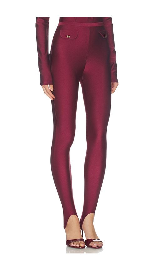 Rio Leggings in Wine. - size S (also in XS) - Shani Shemer - Modalova