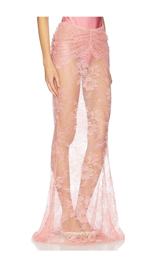 Brenda Maxi Skirt in Rose. - size M (also in S, XS) - Shani Shemer - Modalova