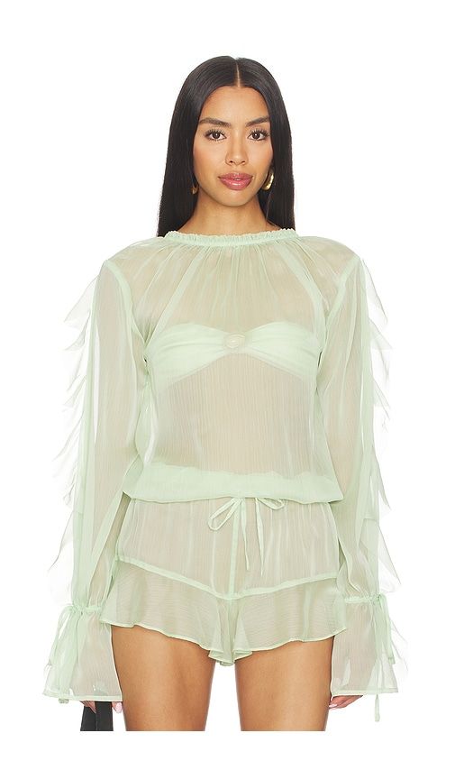 Jeanie Longsleeve Top in . - size L (also in M, S) - Shani Shemer - Modalova
