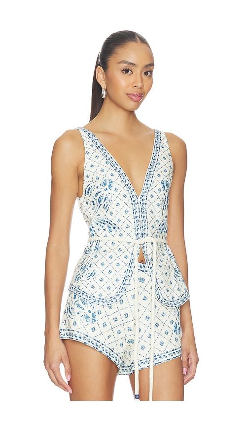 Rue Top in Blue. - size L (also in M, S, XS) - Shani Shemer - Modalova